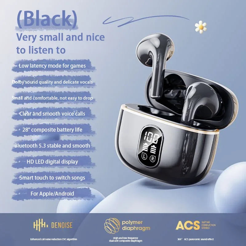 Best TWS Earbuds with Active Noise Cancellation Wireless Earphones