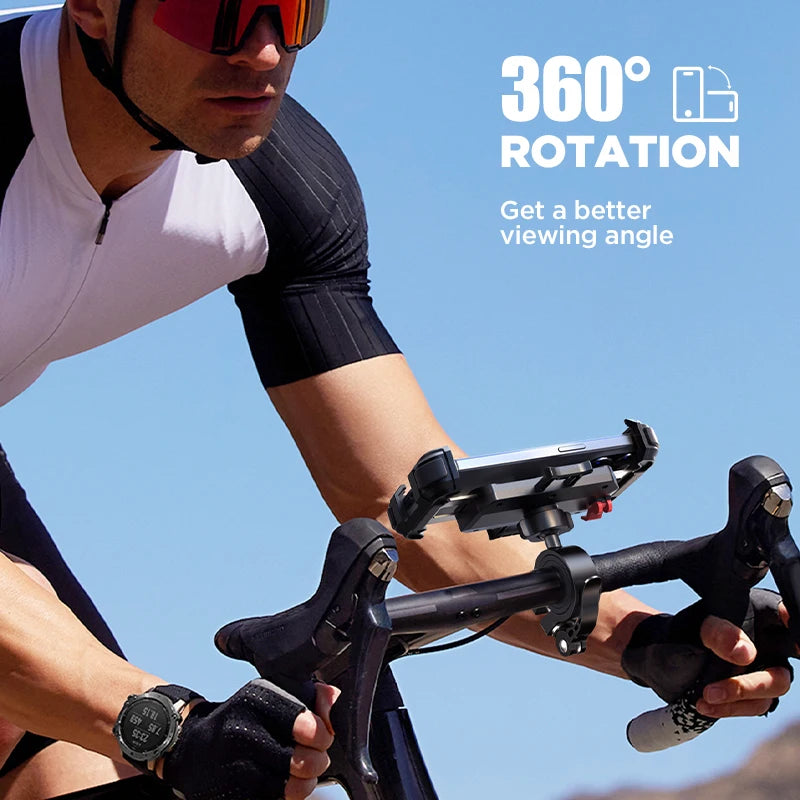 Joyroom JR-ZS398 Motorcycle Phone Mount – Ultra-Stable Bike Handlebar Holder