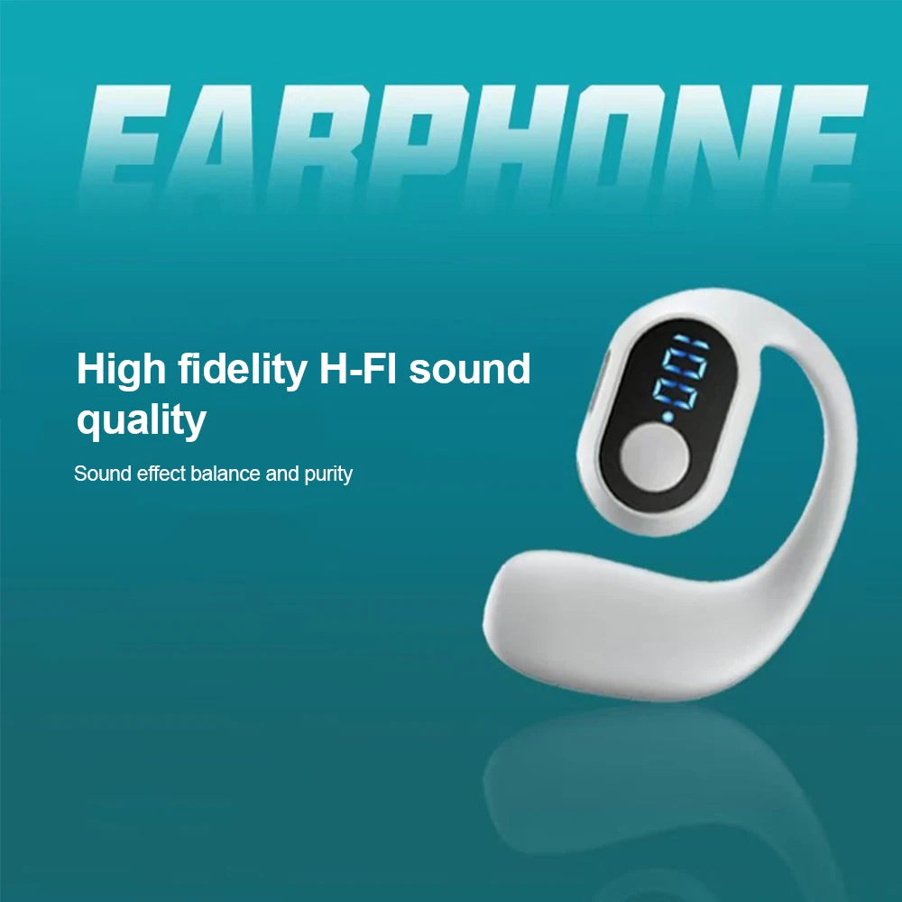 OENY Bluetooth Ear Hook Headset - Comfortable Wireless Headphones