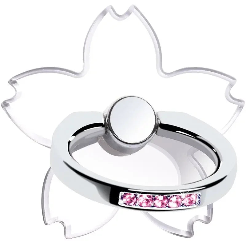 Butterfly Phone Grip & Stand - Transparent Luxury Accessory
