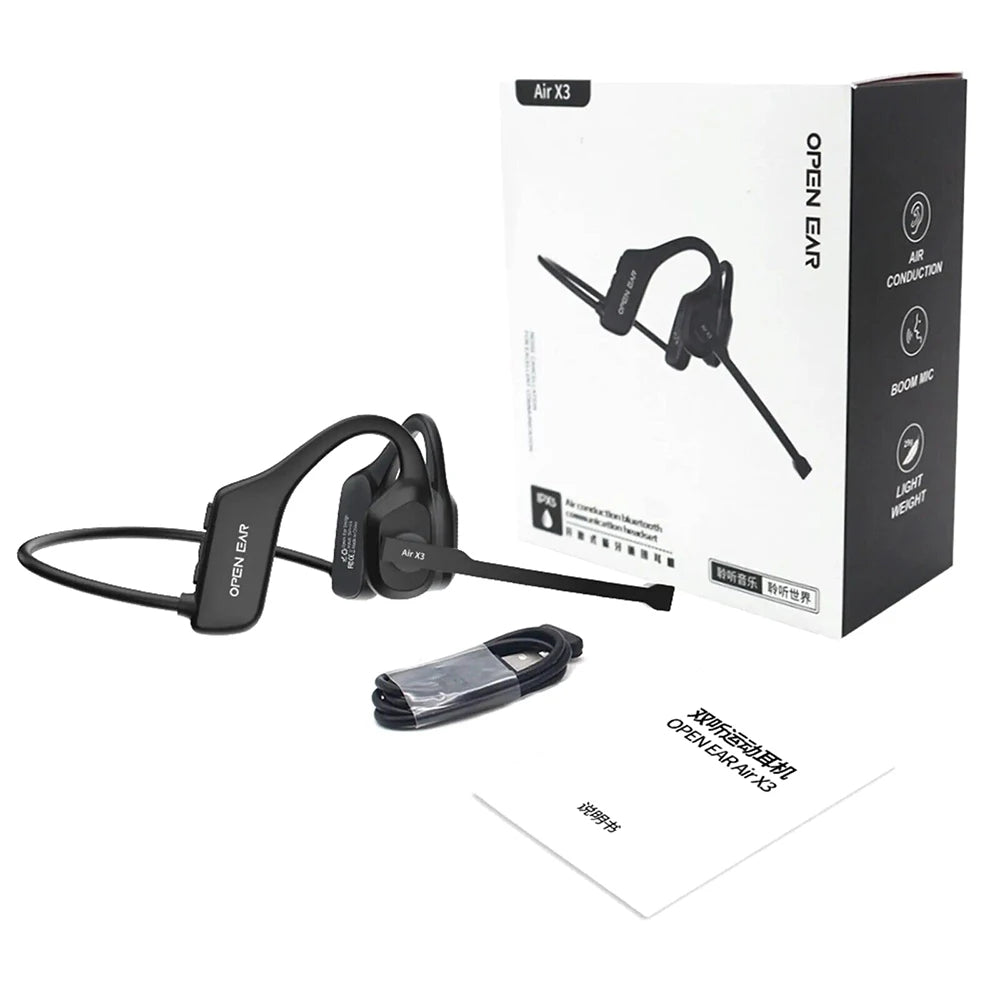 CUGUU X3 Waterproof Open-Ear Bluetooth Headphones — waterproof bluetooth headphones