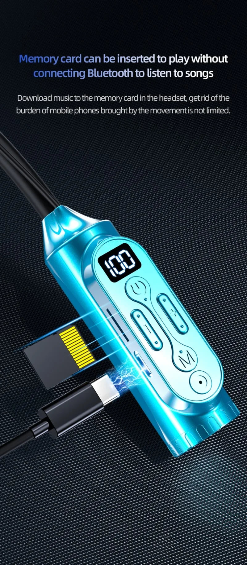 Luxuglow Bluetooth Earphones with Power Bank - Long Battery Life