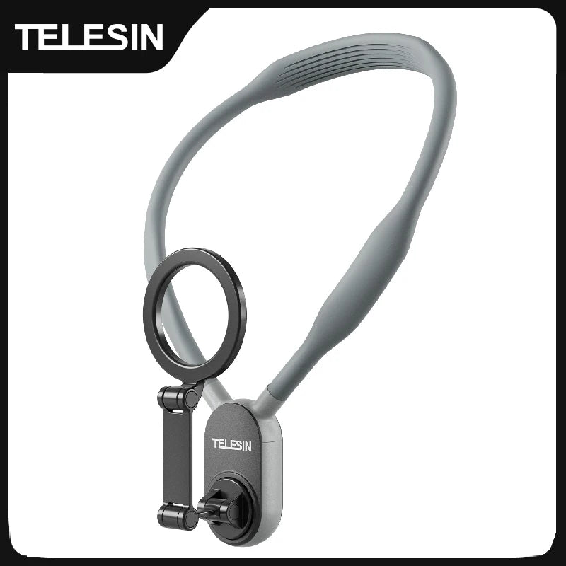 TELESIN Magnetic Neck Mount – Hands-Free POV Phone Holder