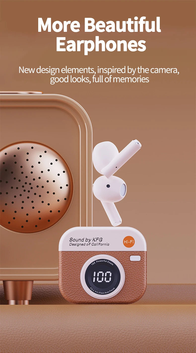 Game Wireless Earbuds with Noise Cancelling - Long Battery Life