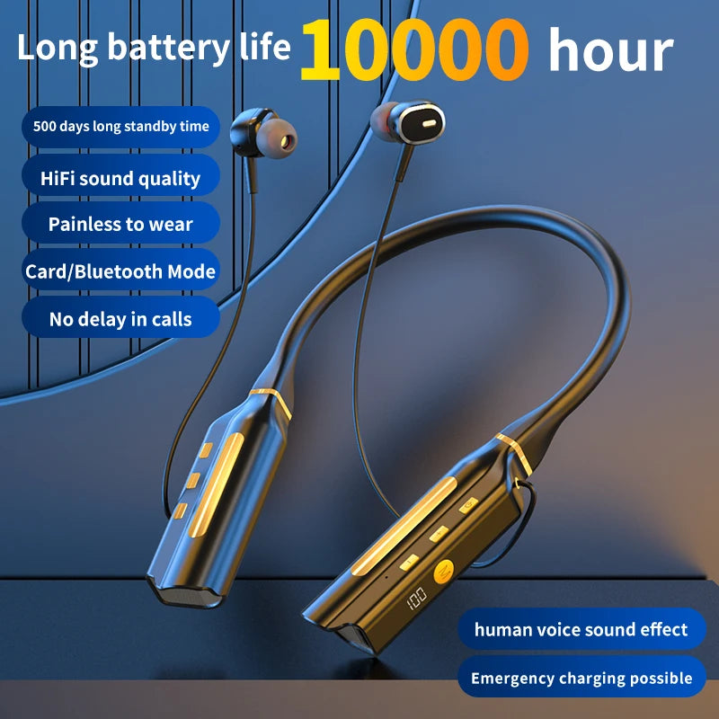 Luxuglow Wireless Earbuds: Ultra-Long Battery Life & ANC