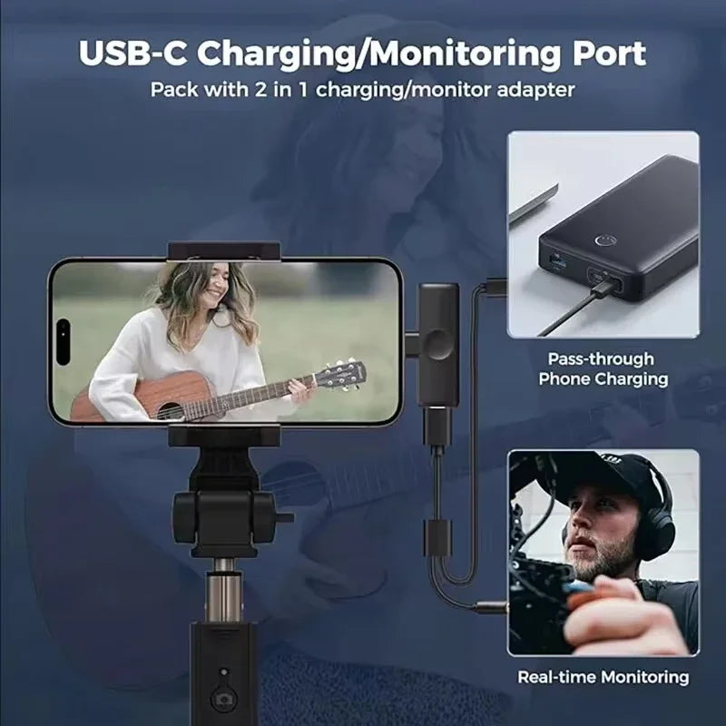 VIKEFON K11 Wireless Lavalier Microphone for iPhone and Android