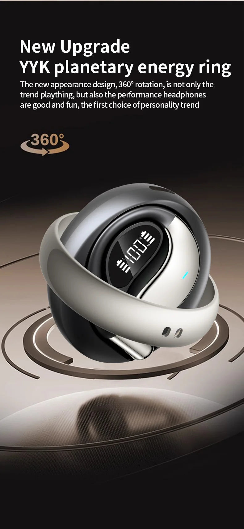Gearix OWS Bluetooth Ear Hook Headphones with ANC – audio-accessory