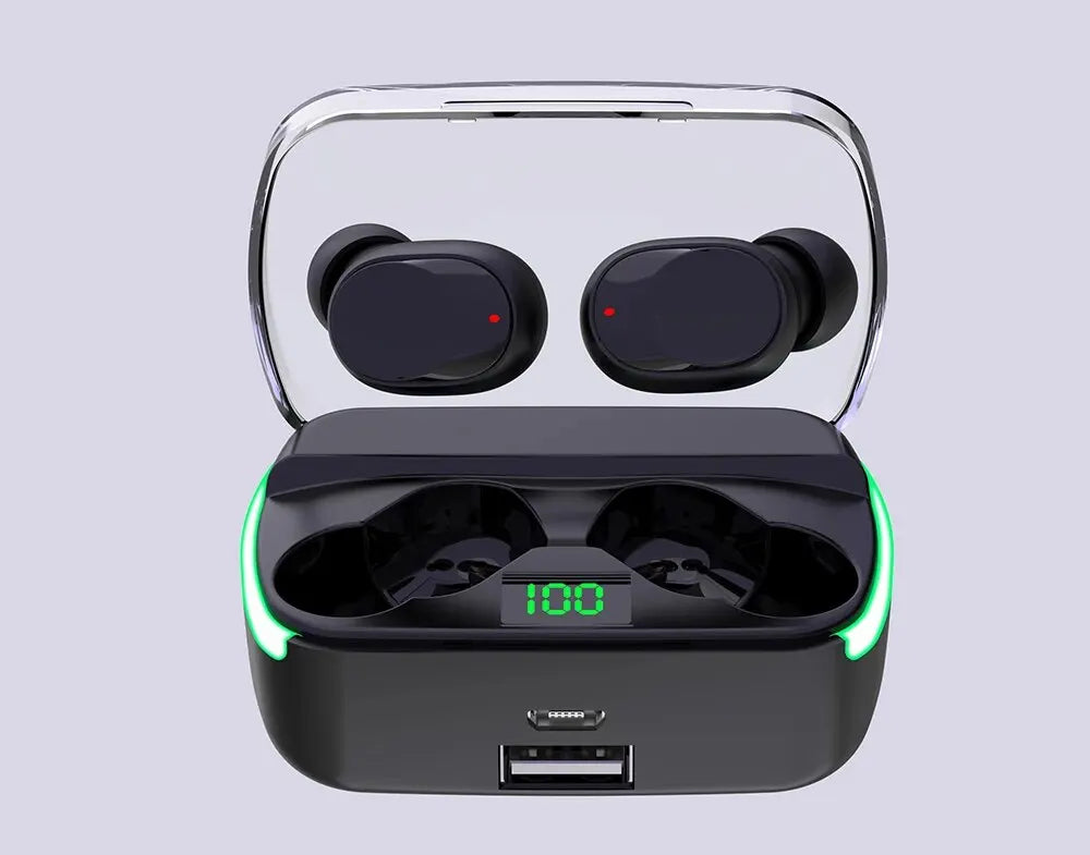 M60 TWS Earphones - Wireless Bluetooth 5.3 Earbuds