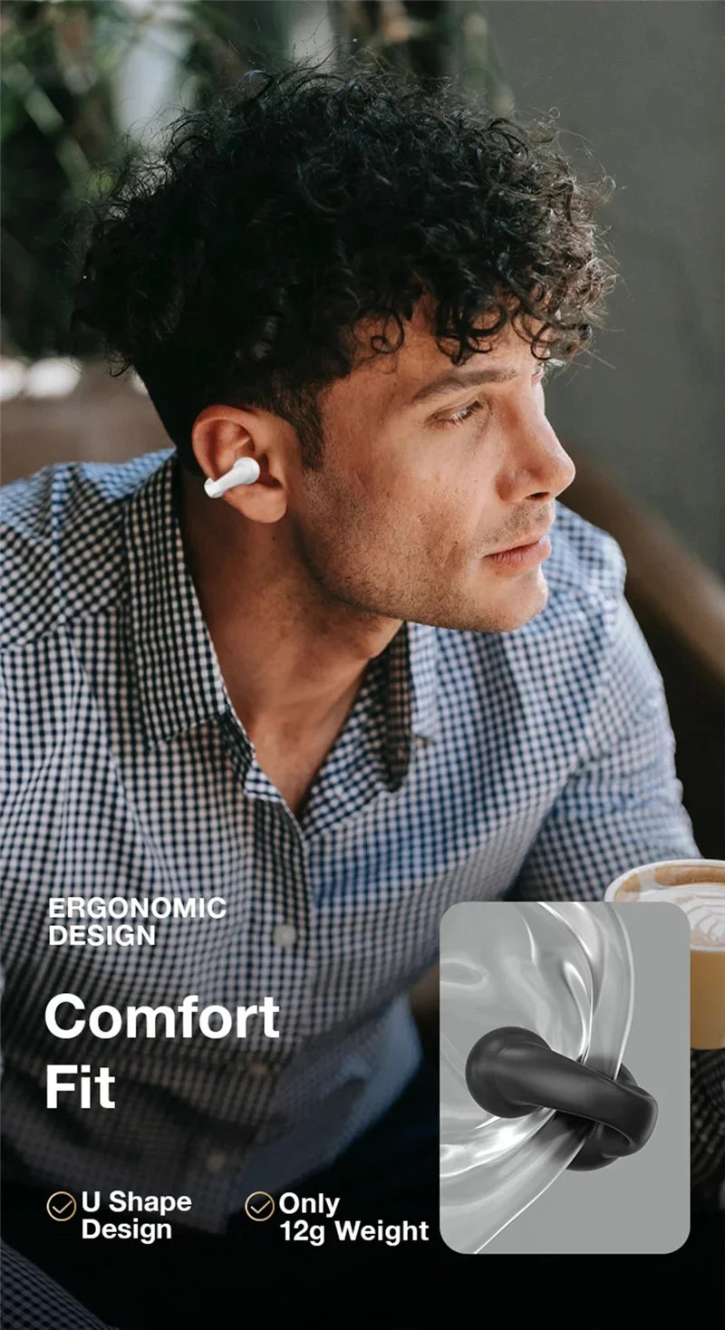 VIKEFON Open-Ear Bluetooth 5.3 Air Conduction Sport Headphones