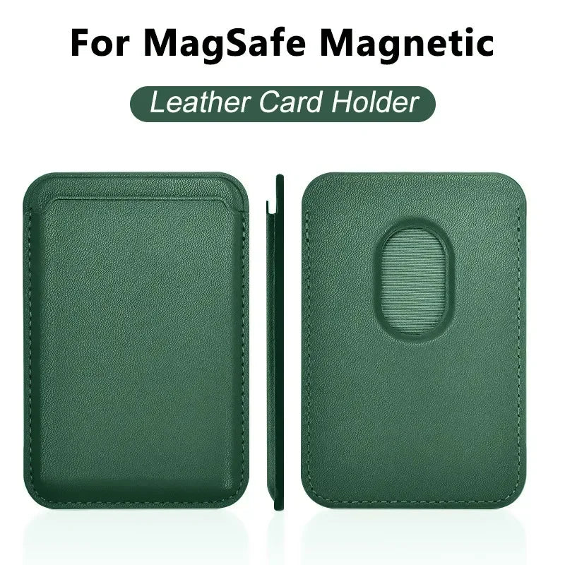 MagSafe iPhone 13-17 Pro Max Wallet Case | Luxury Card Holder Purse