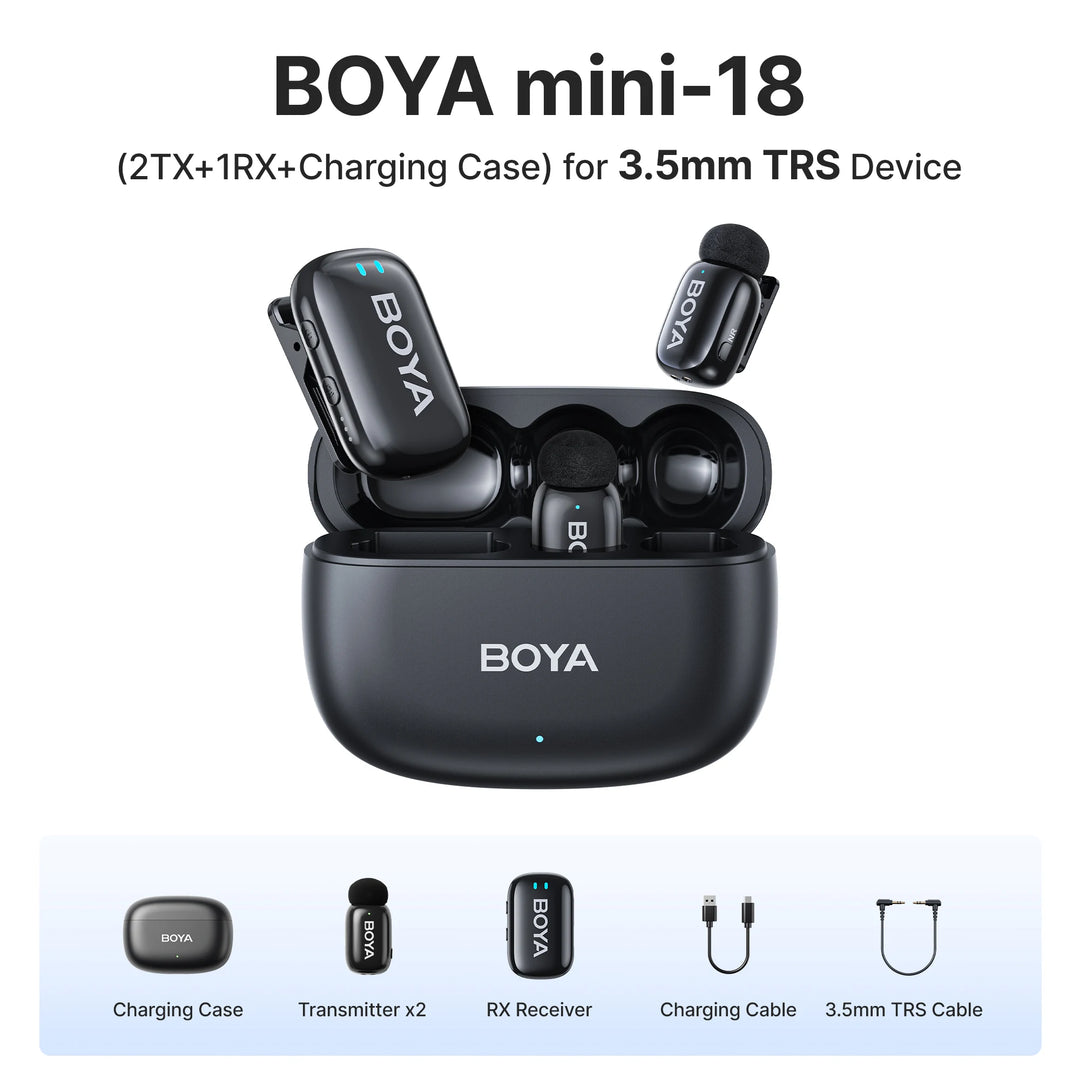BOYA Lavalier Microphone: Professional Audio in Your Pocket — boya mini wireless microphone