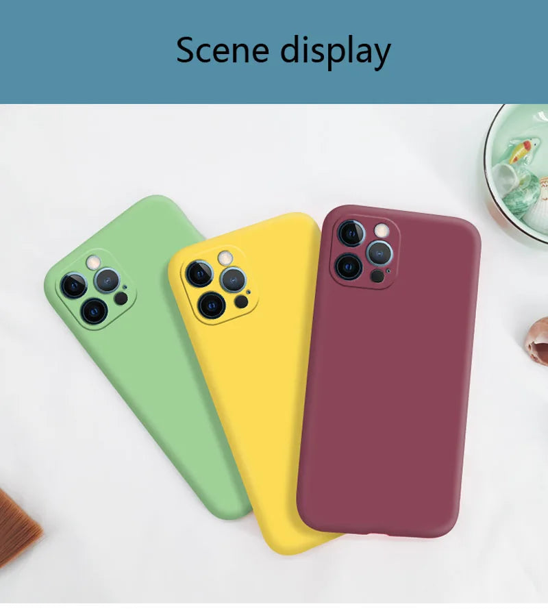 Liquid Silicone iPhone 17/16/15/14/13/12/11 Case