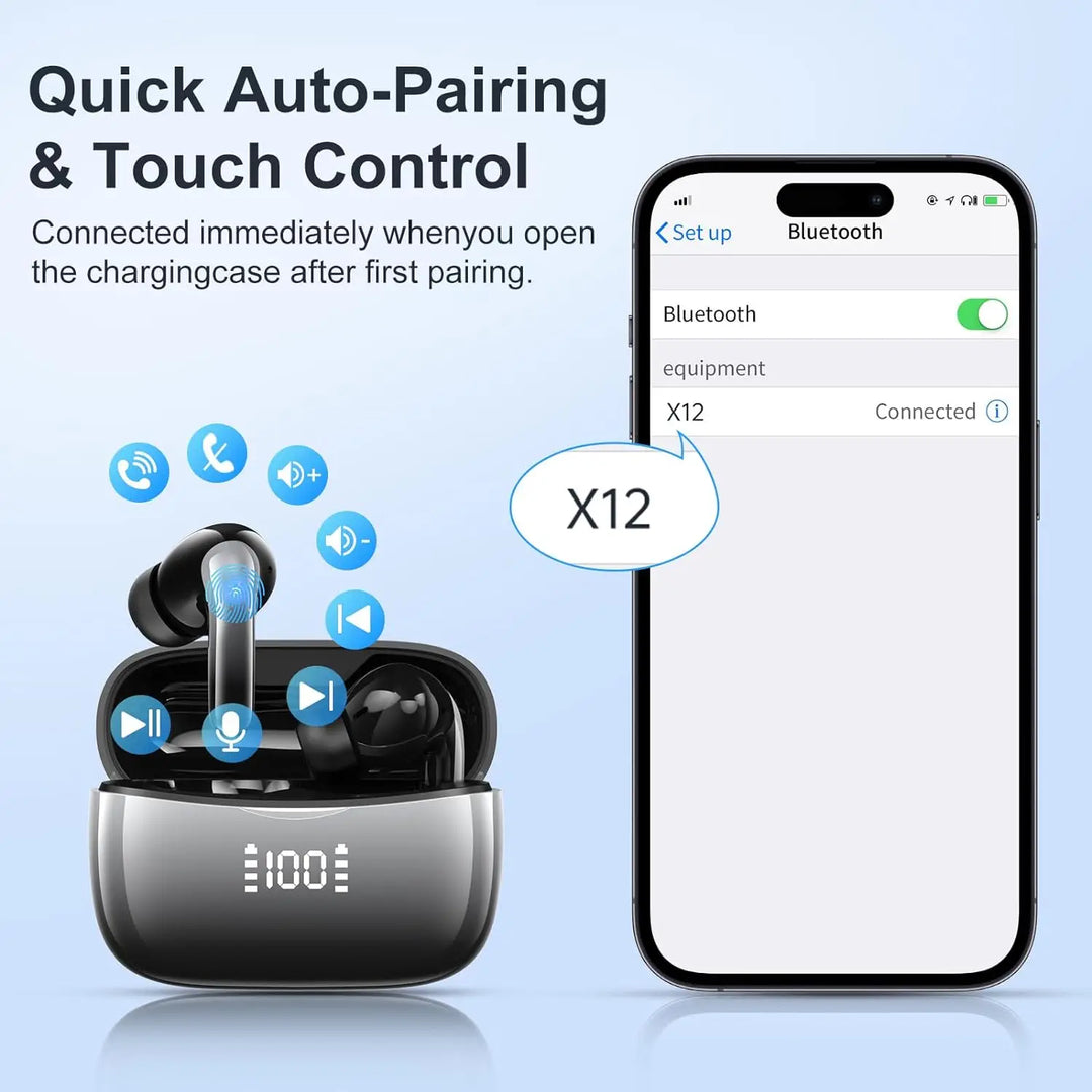Premium Active Noise Cancelling Earbuds