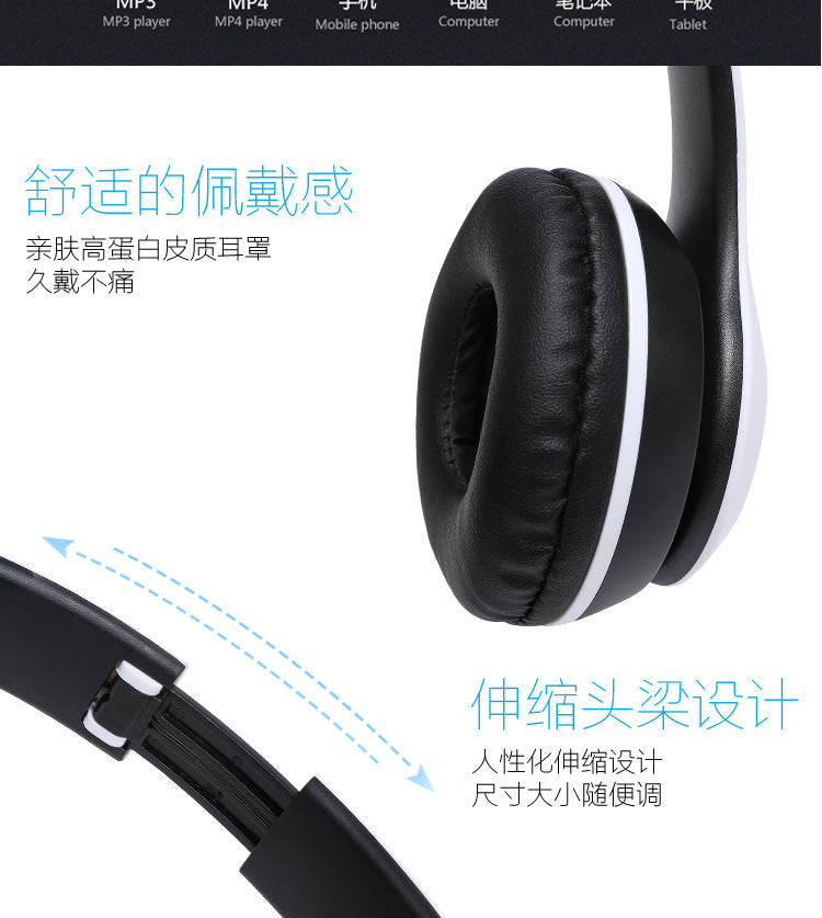 Best Bluetooth Wireless Foldable Headphones - DIXSG P47 Wireless Over-Ear Headphones — best foldable wireless headphones