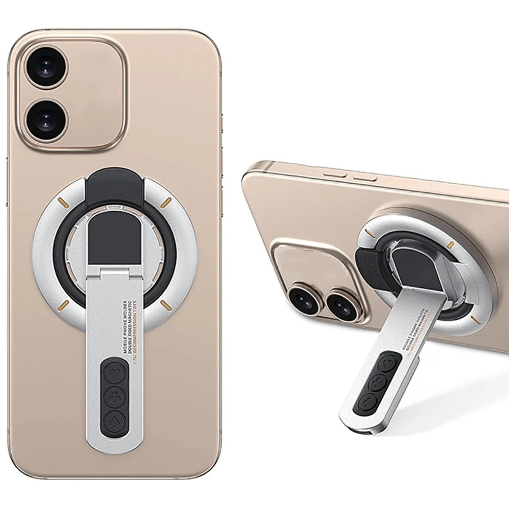 Magnetic Ring Phone Holder – 360° Rotating Stand & Grip 2026