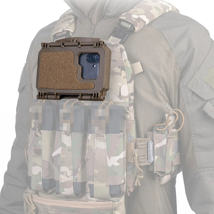Tactical MOLLE Phone Pouch – Universal Holder for Airsoft & Hunting