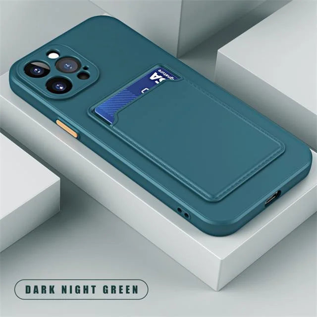 Magsafe iPhone 17 Accessories - Soft Silicone Wallet Case — magsafe accessories