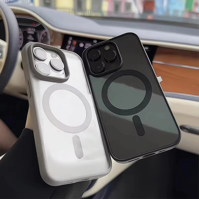 Buy Ultimate Matte Titanium MagSafe Case – Shockproof iPhone 2026 | Free Shipping & Fast Delivery