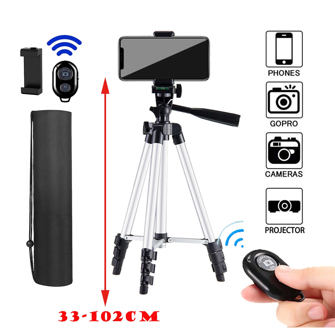 Mini Tripod for Phone & Compact Camera Portable Selfie Stand