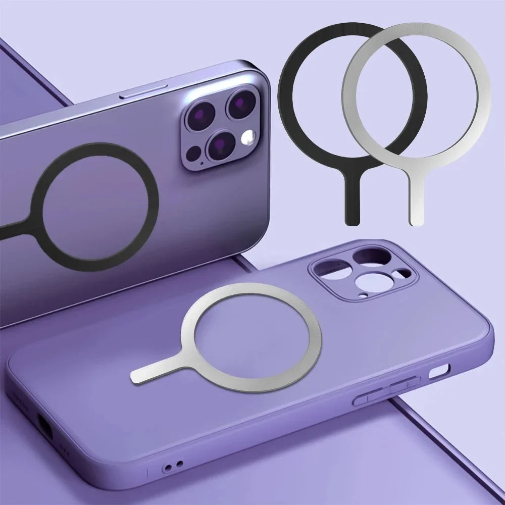 Universal MagSafe Magnetic Ring Sticker Adapter