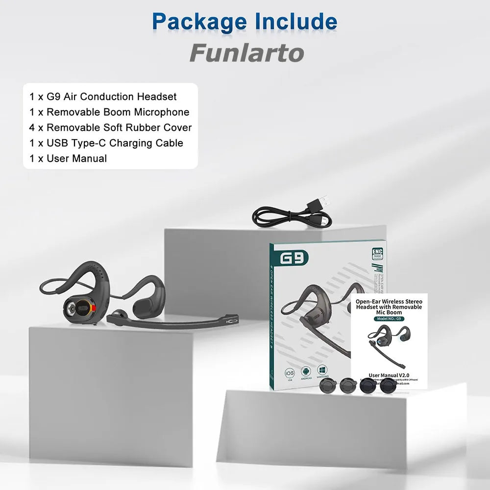Buy Best Open-Ear Headphones - Wireless and Comfortable | Free Shipping & Fast Delivery