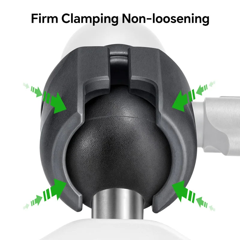FANAUE Motorcycle Phone Mount Extension – Anti-Theft Ball Head Base