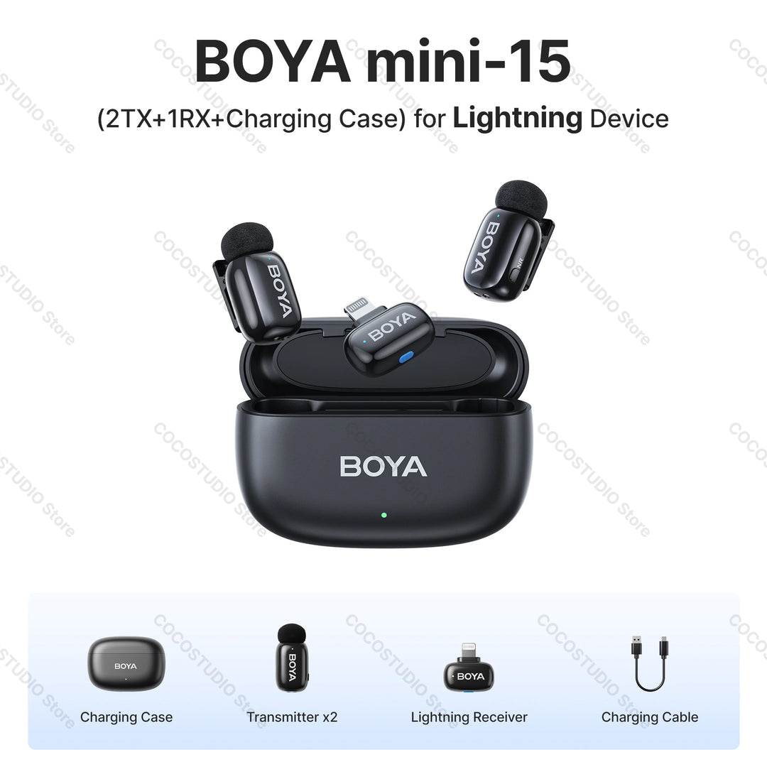BOYA Lavalier Microphone: Professional Audio in Your Pocket — boya mini wireless microphone