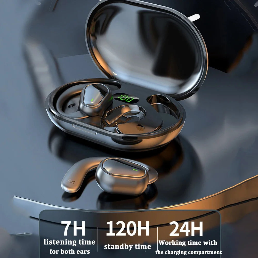 Waterproof Bluetooth Ear Hook Earphones with ANC