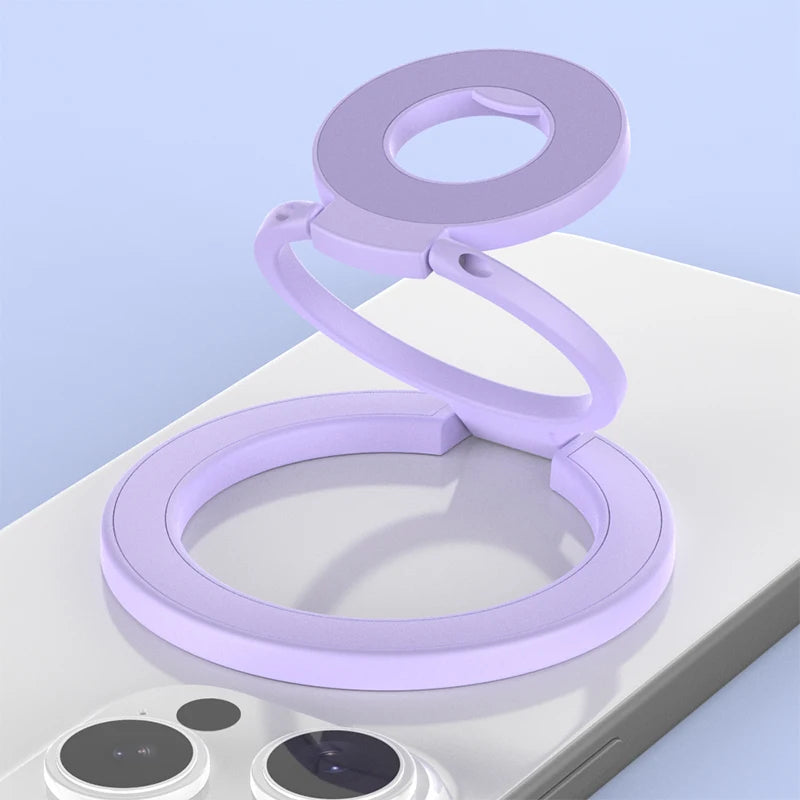 MagSafe Foldable Ring Holder – N52 Magnetic Stand for iPhone 16/15