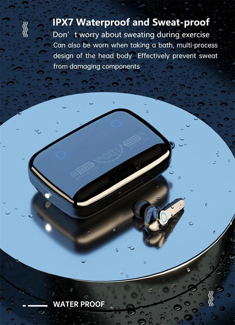Mrs Win M19 Wireless Earbuds with Power Bank - Best Noise Cancelling Earbuds