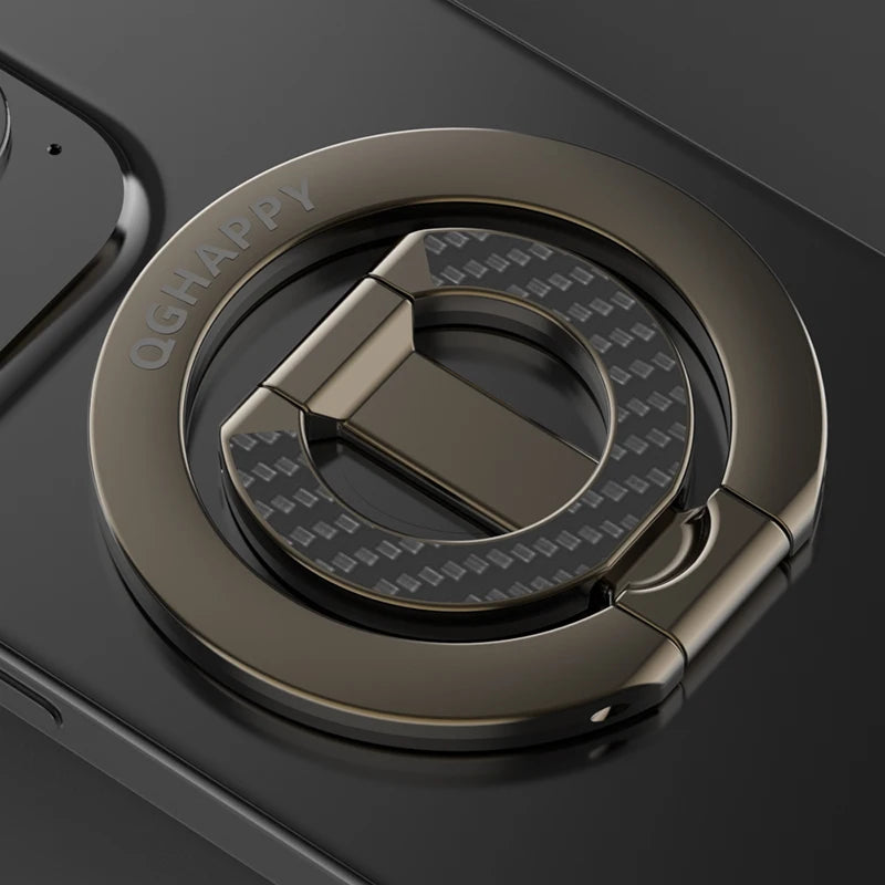 MagSafe Ring Holder Kickstand – Magnetic Grip for iPhone 16/15/14