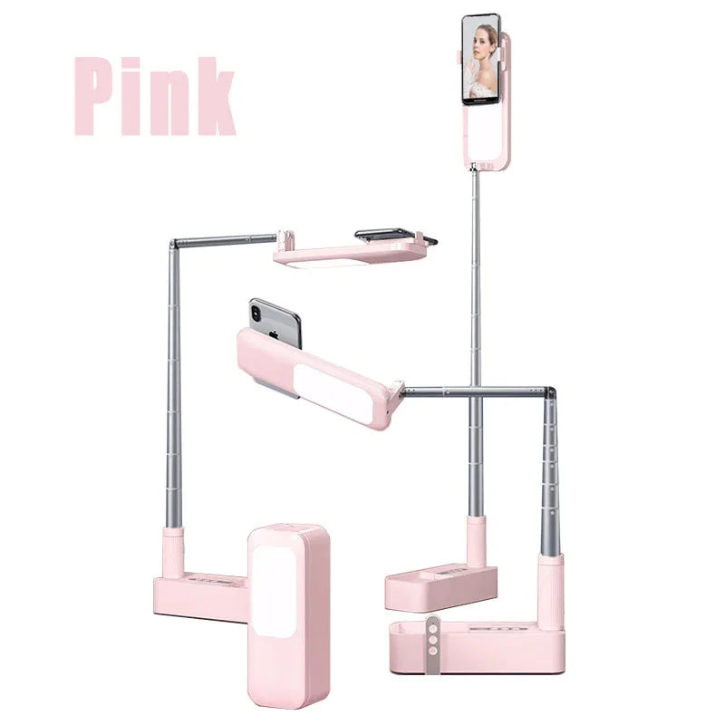 Multifunctional Phone Holder Ring Light Tripod