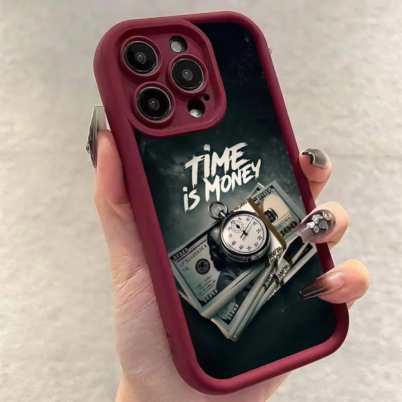 Time is Money iPhone Case for Entrepreneurs | Protect Your Phone