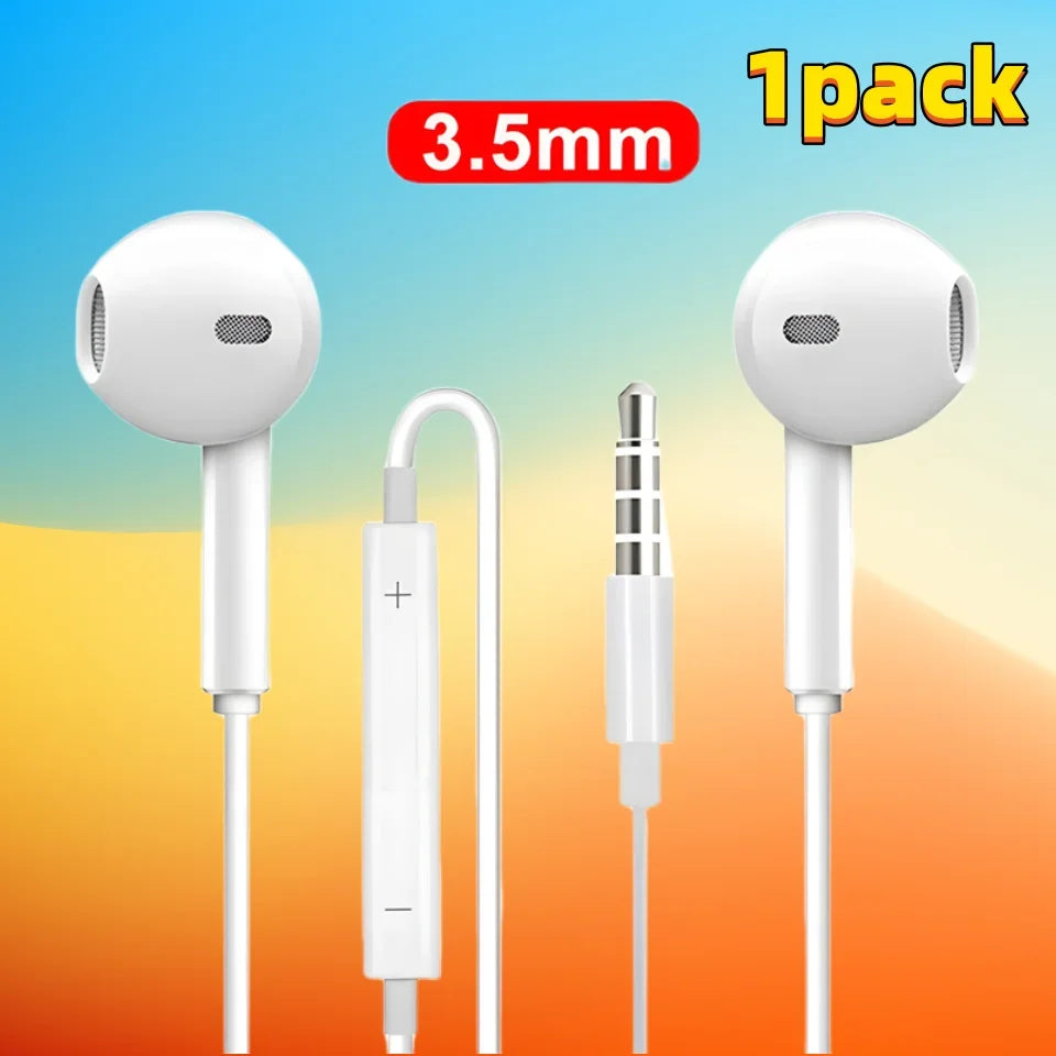 KADIXI 3.5mm Wired In-Ear Headphones