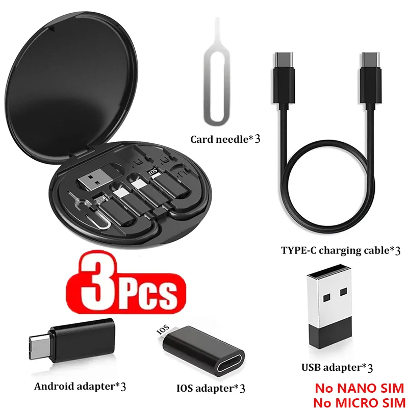 Best Phone Charger Adapter Kit - 60W Multi USB-C Cable — 60w multi adapter cable kit