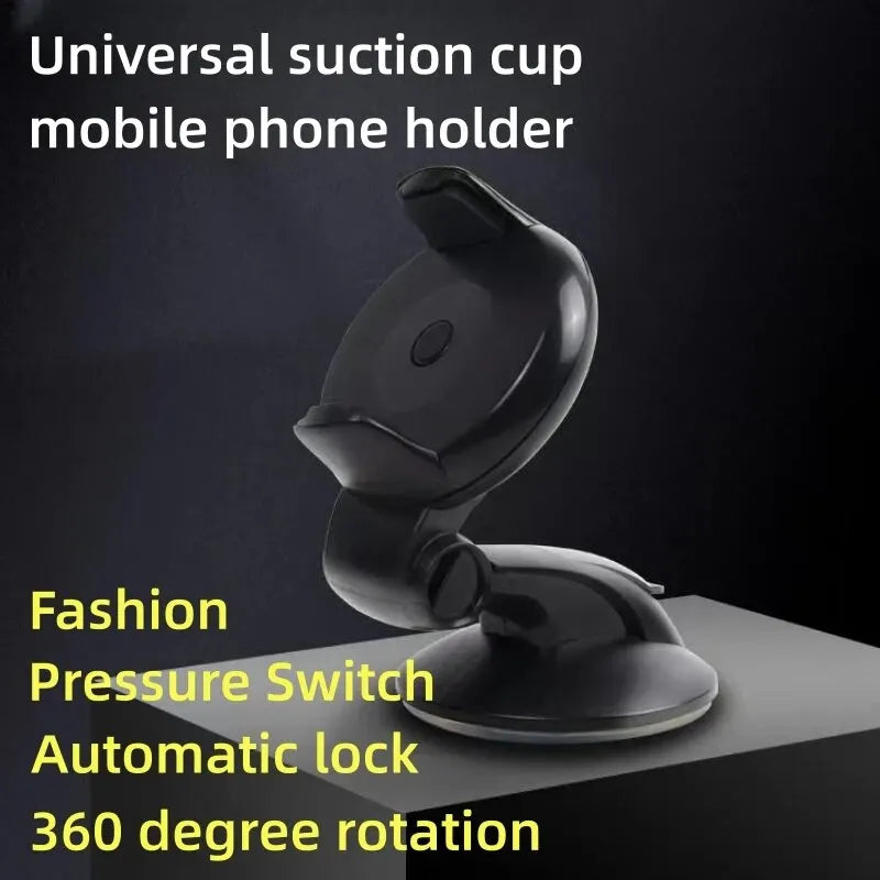 Universal Windshield Suction Cup Phone Holder for Smartphones