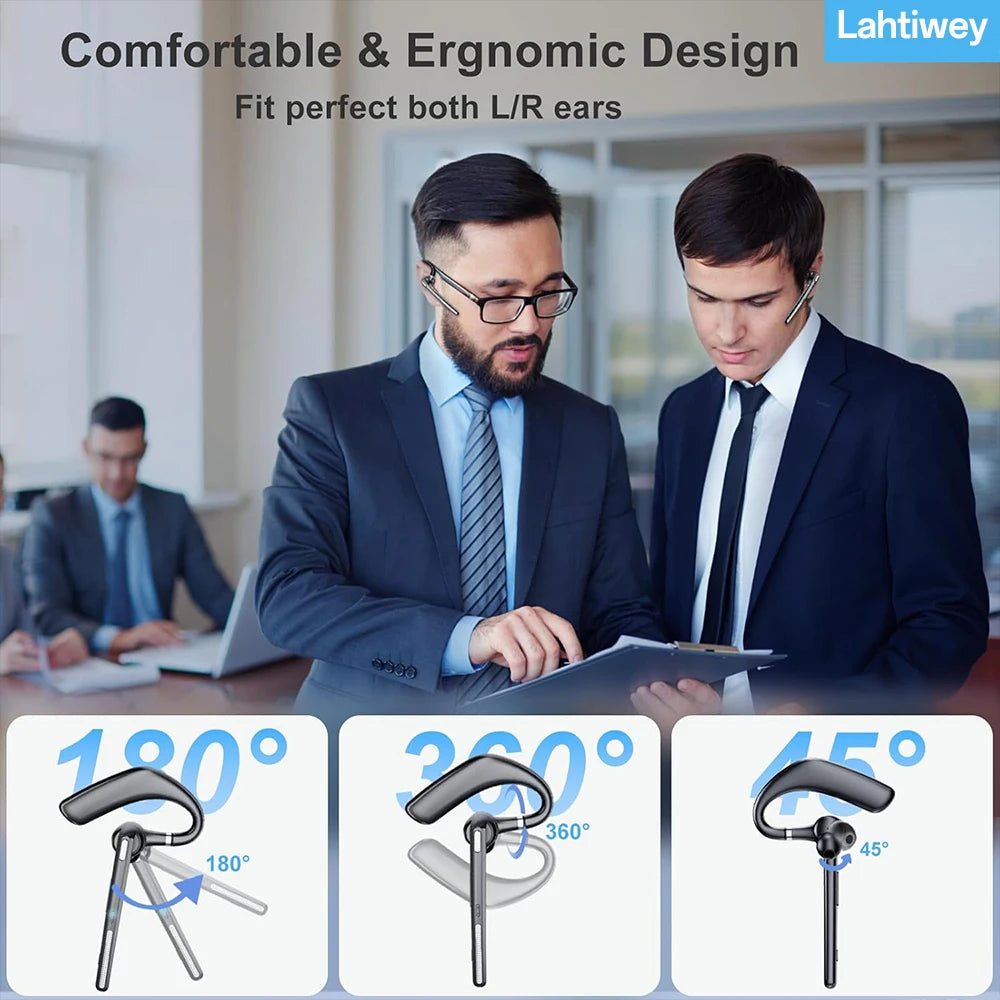 Lahtiwey Bluetooth 5.3 Single-Ear Headset Review