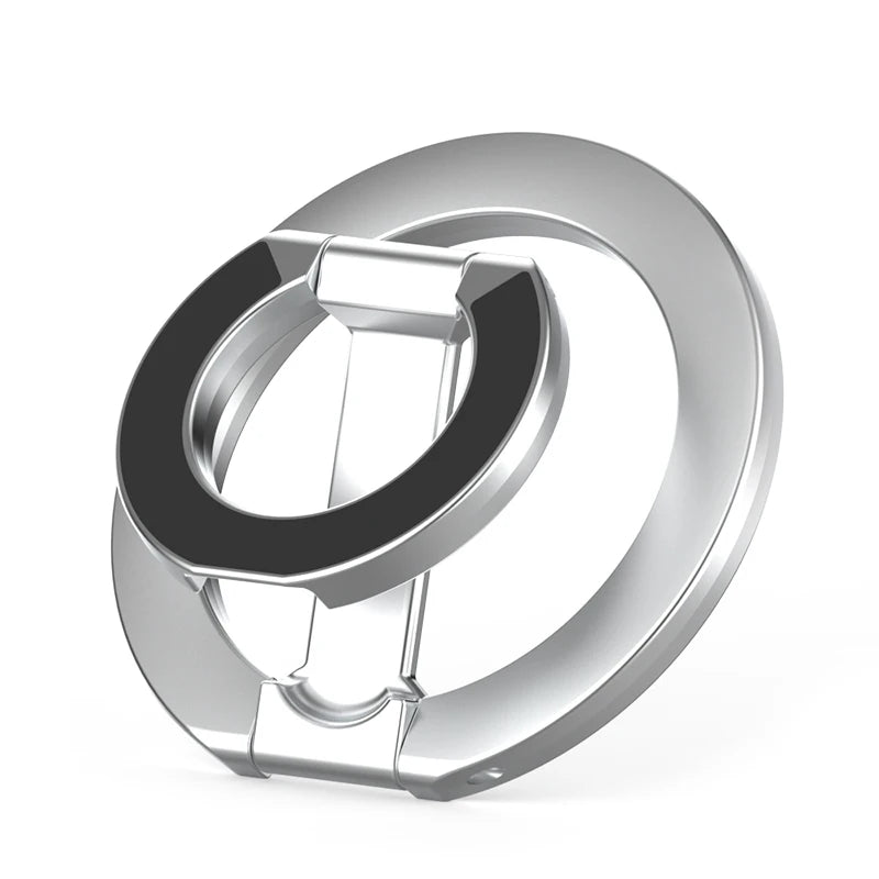 MagSafe Ring Holder Kickstand – Magnetic Grip for iPhone 16/15/14