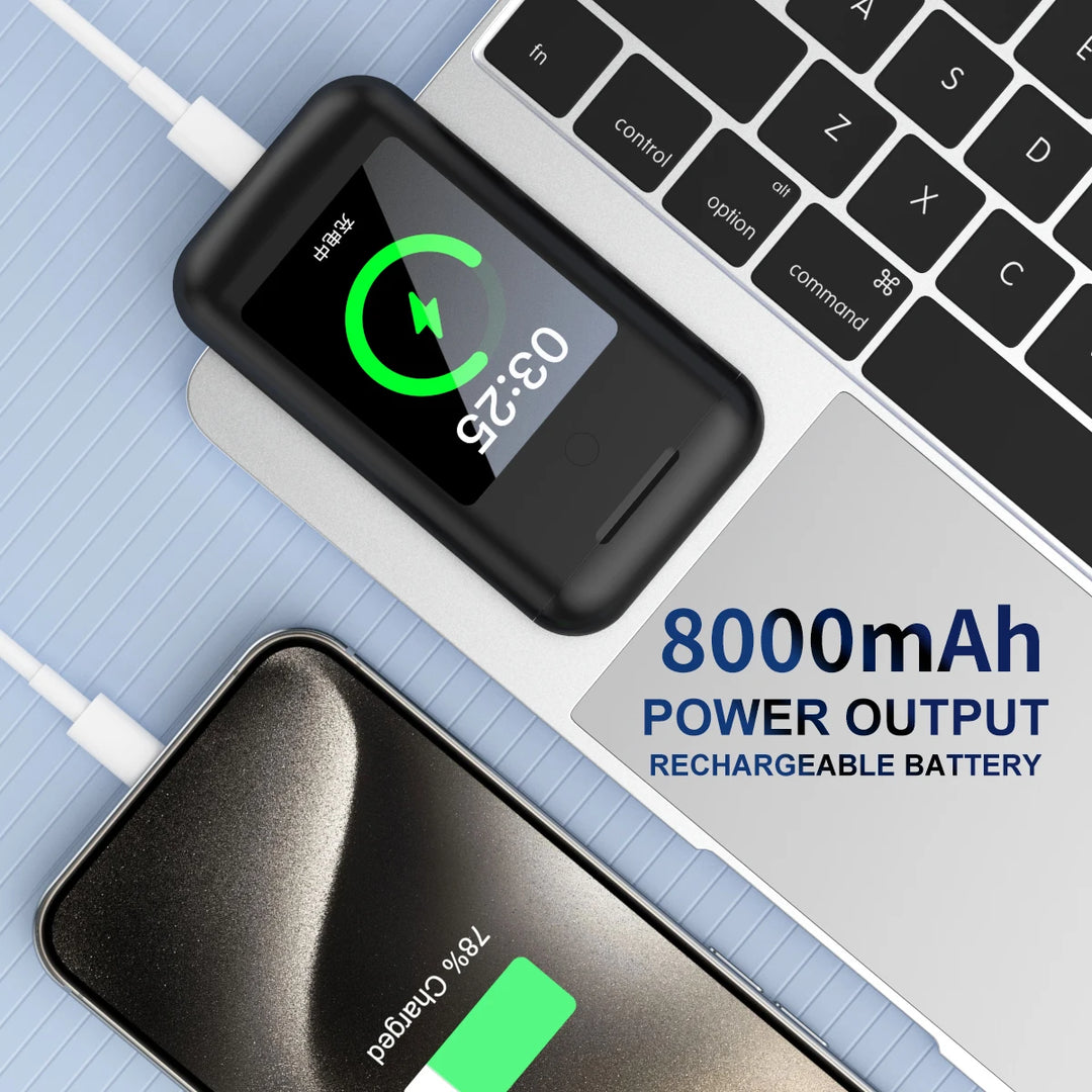 SIMSONLAB Bluetooth 5.3 TWS Wireless Earbuds with Power Bank