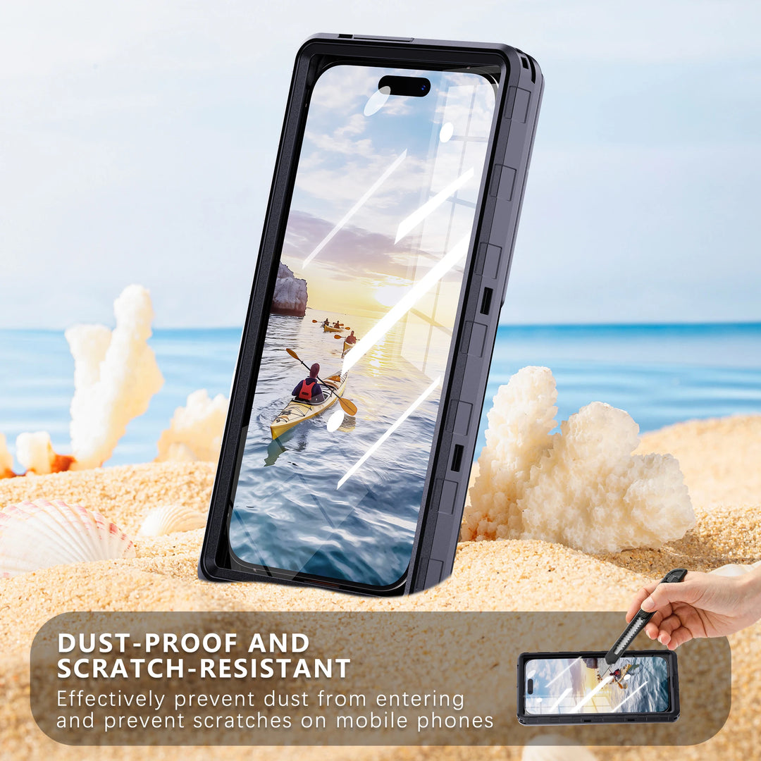 Shellbox Waterproof Phone Case IP68 Touch Screen Universal 6.9"