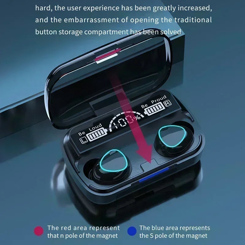 DAMORE Waterproof Bluetooth Earphones — waterproof phone case