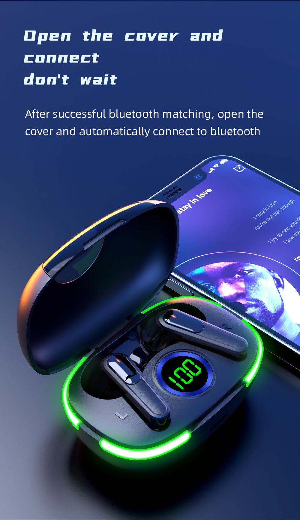 Wireless Earbuds with LED Display — best wireless earbuds