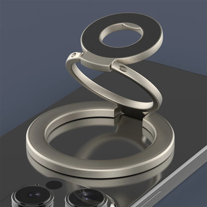 MagSafe Foldable Ring Holder – N52 Magnetic Stand for iPhone 16/15