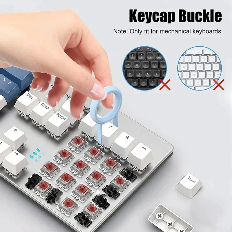 7-in-1 Keyboard Cleaner Brush Kit | Earphone Cleaning Pen Keycap Puller for PC AirPods Laptop