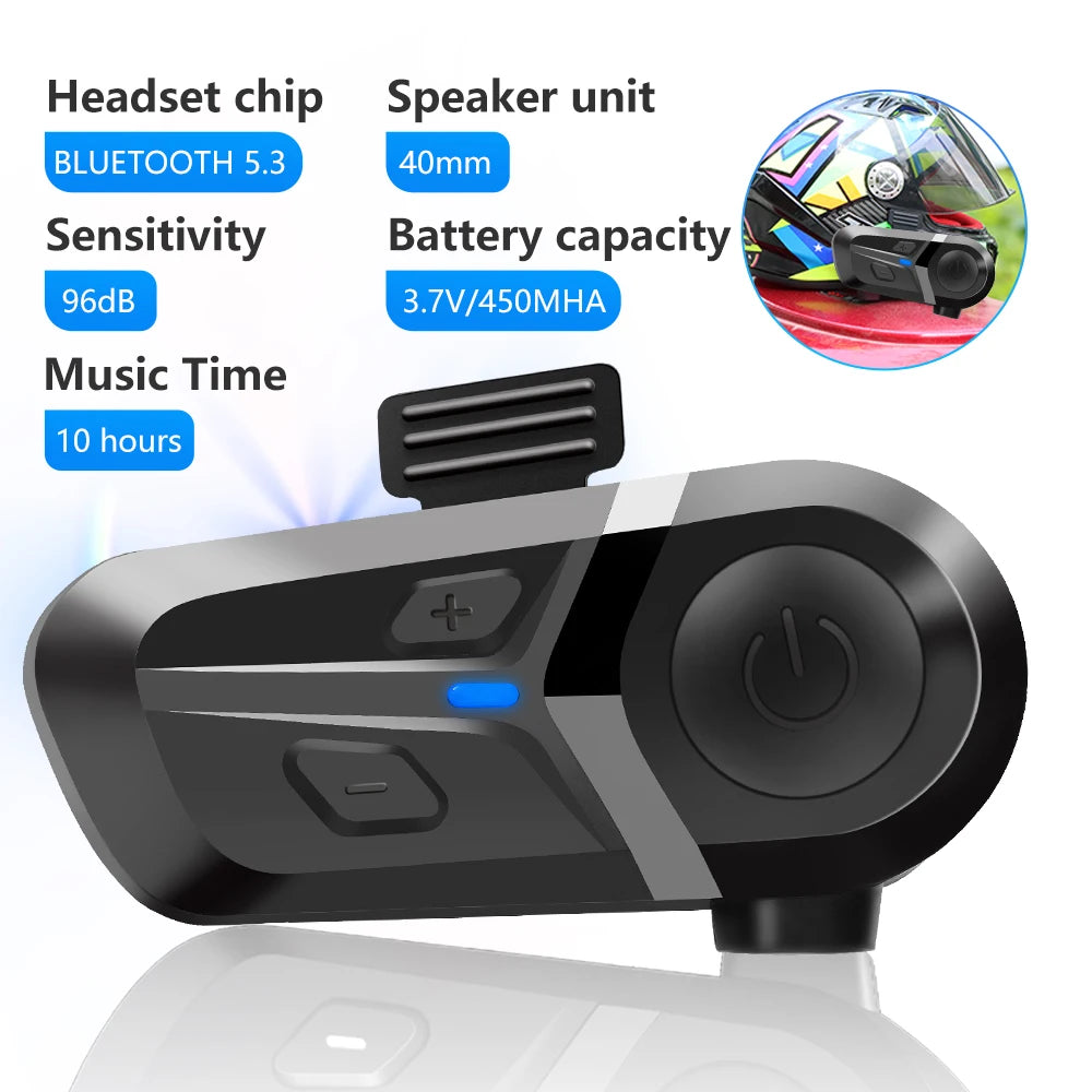Motorcycle Helmet Bluetooth Headset - Best Wireless Communication Accessories