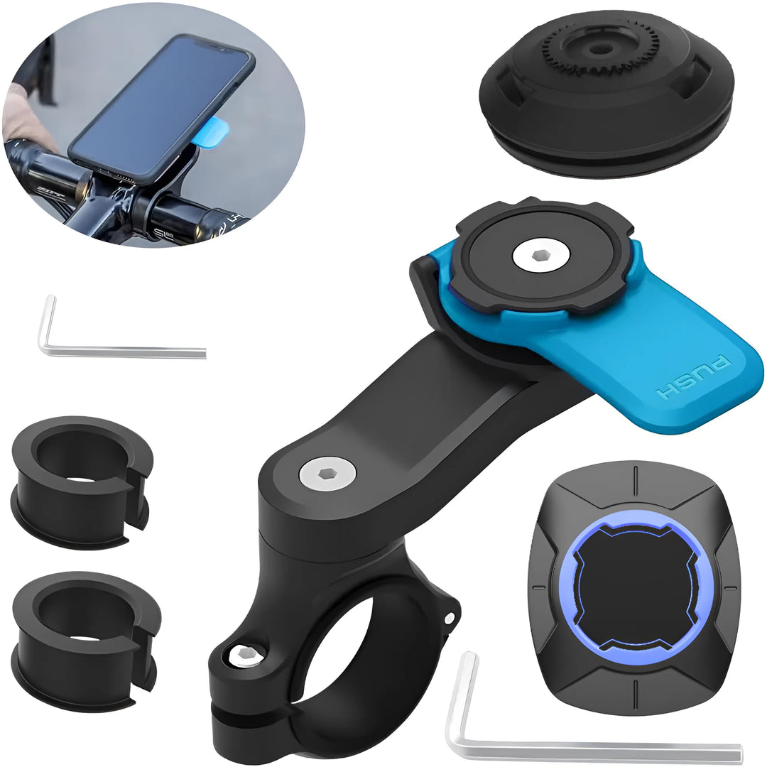 Shock-Absorbing Car Phone Holder – Universal Dashboard Pad Mount 4.7"–7.2"