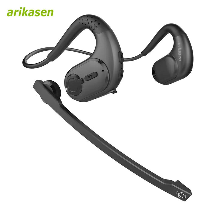 Arikasen Bluetooth 5.3 Headphones with Detachable Mic — bluetooth headphones