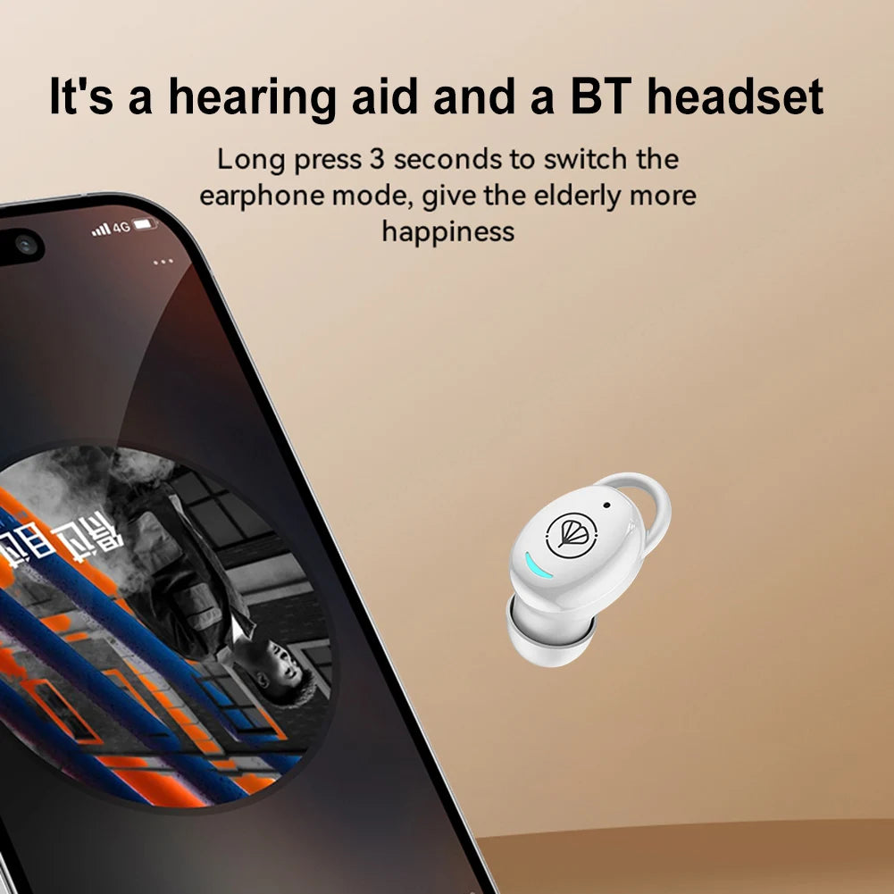 Wireless Hearing Aid Earbuds for Seniors and Adults
