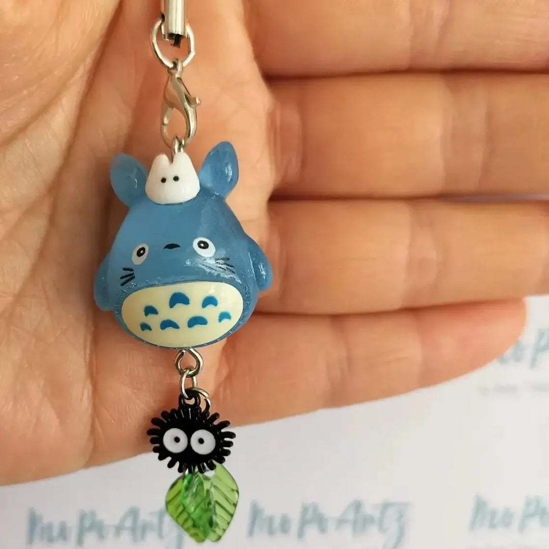 Kawaii Woodland Spirit Phone Charm – Y2K Anime Keychain