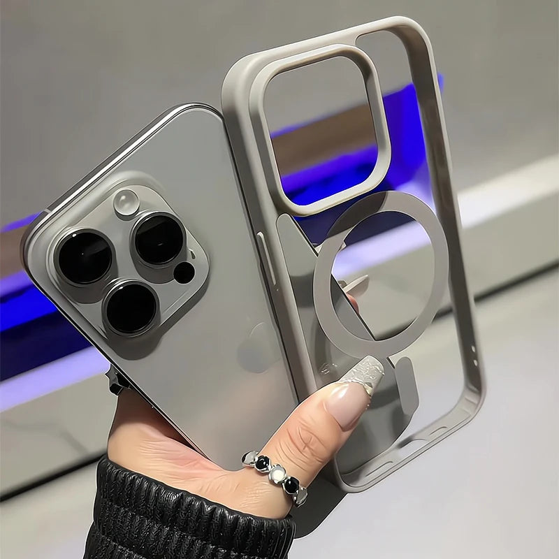 Buy Ultimate Matte Titanium MagSafe Case – Shockproof iPhone 2026 | Free Shipping & Fast Delivery